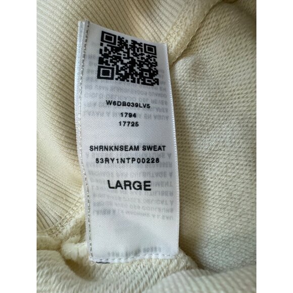 True Religion Womens L Cream Sweatshirt Casual Long Sleeve Soft Cozy Comfy Y2K - Picture 6 of 16